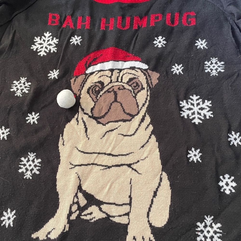 Pug Christmas Sweater
